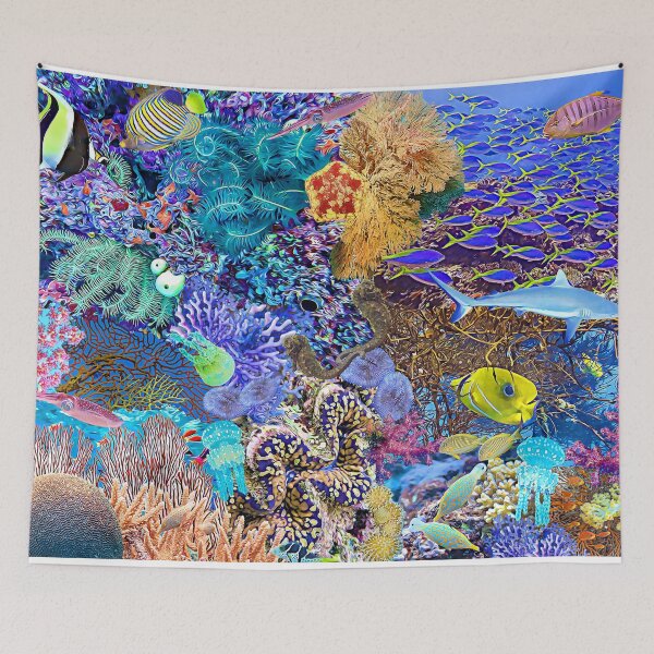 Item preview, Colorful Coral Reef Magic designed and sold by OceanVentures.