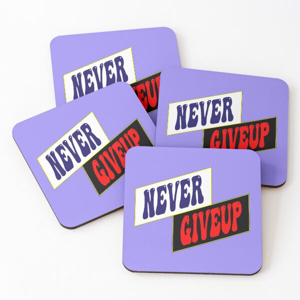 Item preview, Never give up, Motivational quotes, positive words and inspirational sayings for encouraging to do the best in your life. designed and sold by Quotesgallery.