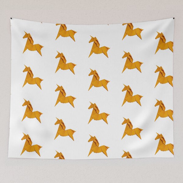 Item preview, origami unicorn designed and sold by Meo Design.