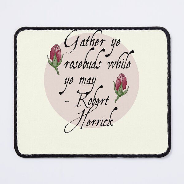 Item preview, Gather Ye Rosebuds While Ye May With Hand-Drawn Roses designed and sold by IceCreamMuseum.