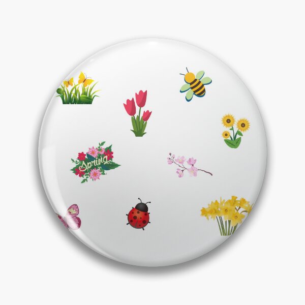 Item preview, Spring Flowers and Bugs designed and sold by silviaol.