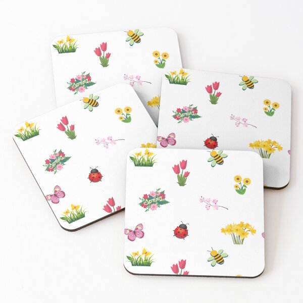 Item preview, Spring Flowers and Bugs designed and sold by silviaol.
