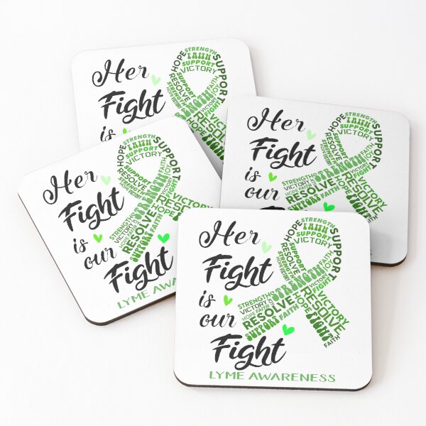 Item preview, Lyme Warrior, Her Fight is our Fight Lyme Awareness designed and sold by Greggwillard.