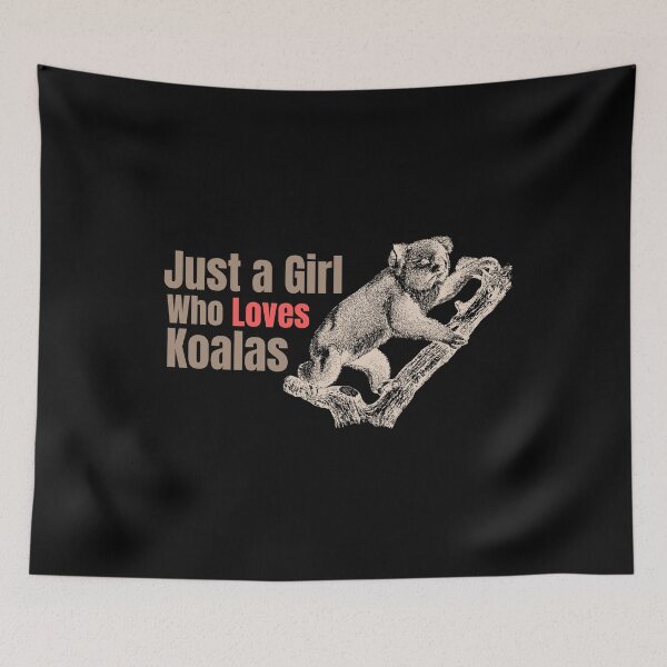 Item preview,  just a girl who loves koala bears  t-shirt designed and sold by Magicalair.