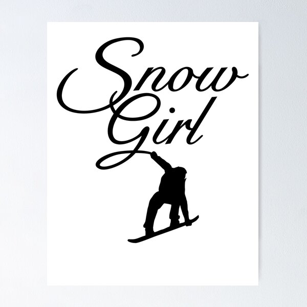 Item preview, Snowgirl Après-Ski Snowboard Design  designed and sold by theshirtshops.