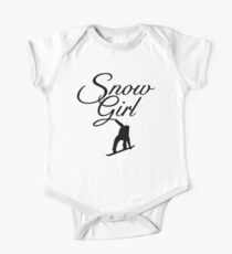 Snowgirl Après-Ski Snowboard Design One Piece - Short Sleeve