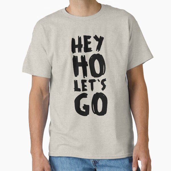 Item preview, Hey Ho Lets Go (black) designed and sold by didijuca.