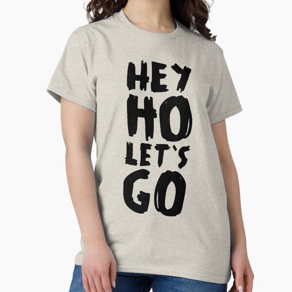 Item preview, Hey Ho Lets Go (black) designed and sold by didijuca.