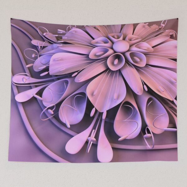 Item preview, Unique Purple Floral Merchandise designed and sold by cindyfordyce.