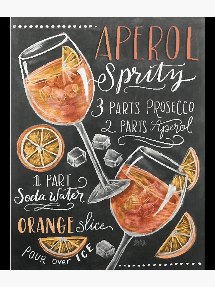 Aperol Spritz ästhetik Rucksack