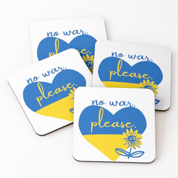 Item preview, No war please - stand with Ukraine designed and sold by travelnerd.