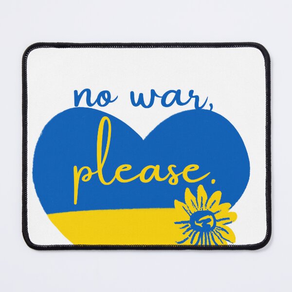 Item preview, No war please - stand with Ukraine designed and sold by travelnerd.