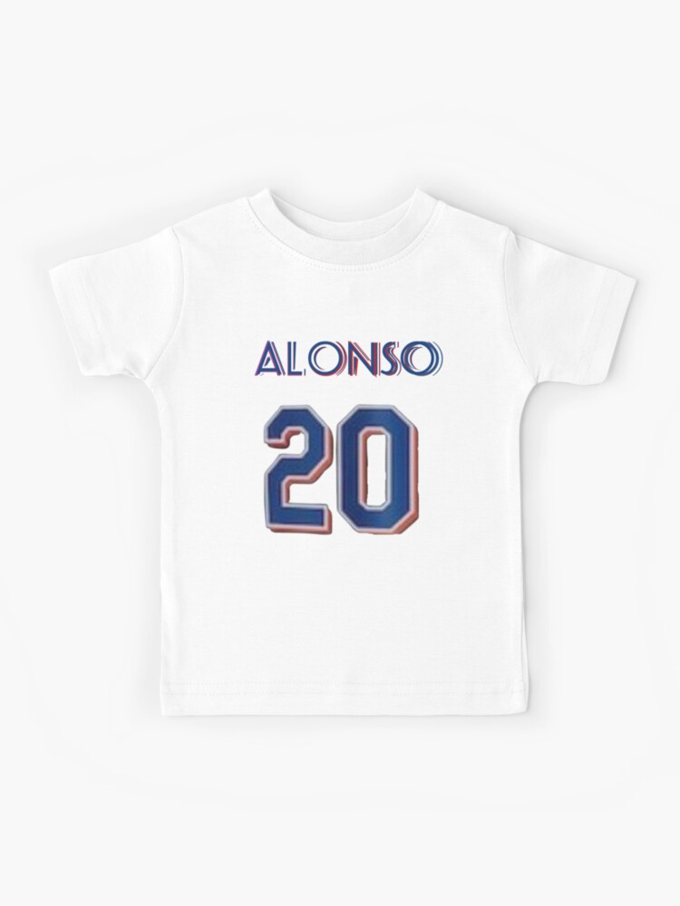 Pete Alonso New York Mets Polar Bear Pete Youth Long Sleeve T