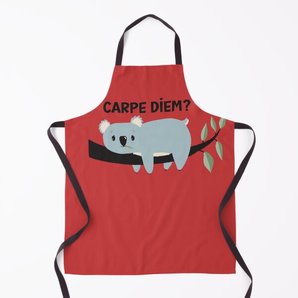 Item preview, Cute but a little  depressed Koala meditating about Carpe Diem. Is it worth it? designed and sold by marina63.