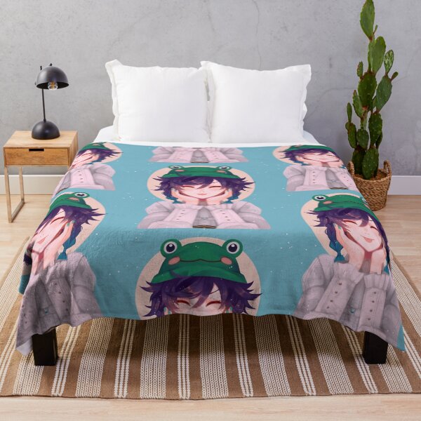 Item preview, Frog hat venti Genshin impact cute anime boy designed and sold by Soda-bunny.
