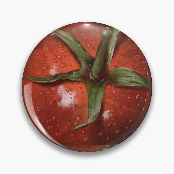 Item preview, Tomato HyperRealistic Painting designed and sold by missdebi27.