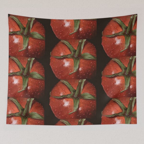 Item preview, Tomato HyperRealistic Painting designed and sold by missdebi27.