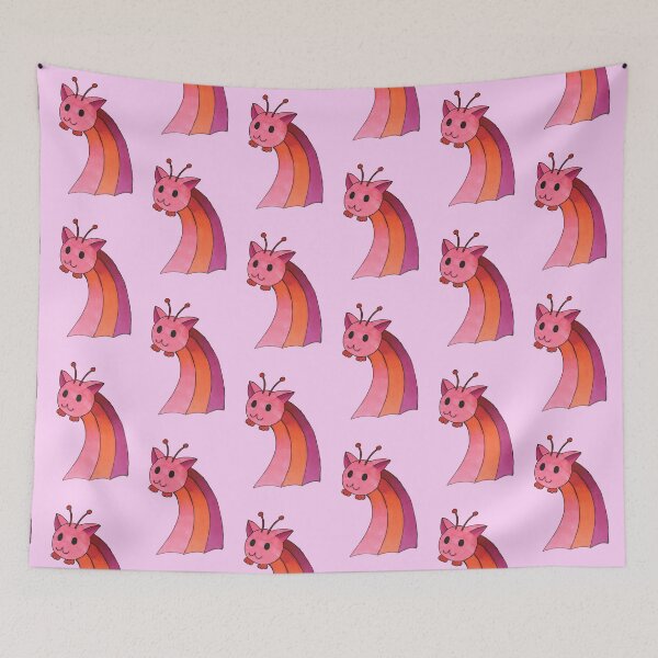 Item preview, Jumping Little Pink Puffie Creature designed and sold by Creative-Voyage.