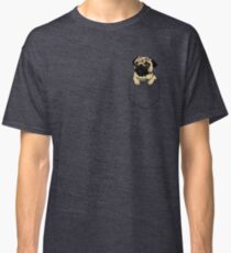 Camiseta clásica Pocket Pug