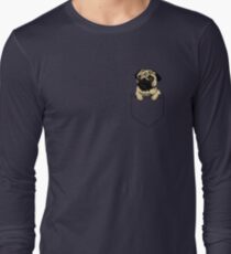 Pocket Pug Long Sleeve T-Shirt