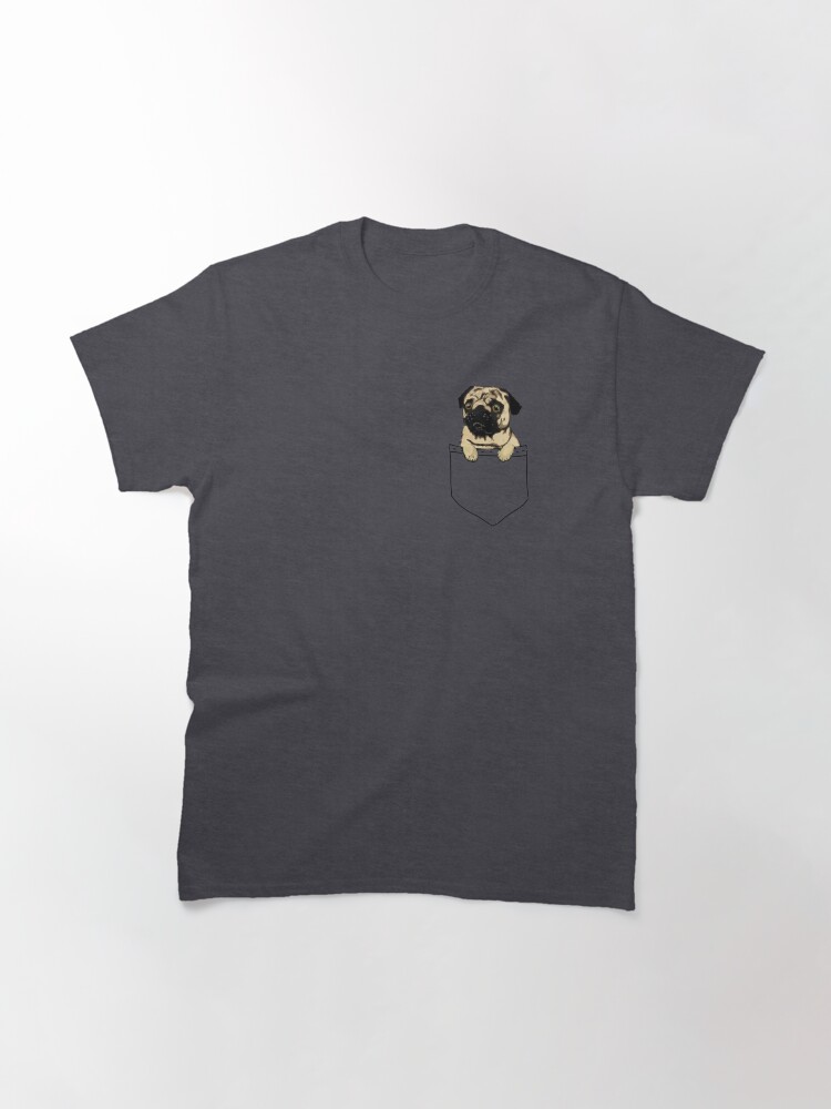 Alternate view of Pocket Pug Classic T-Shirt