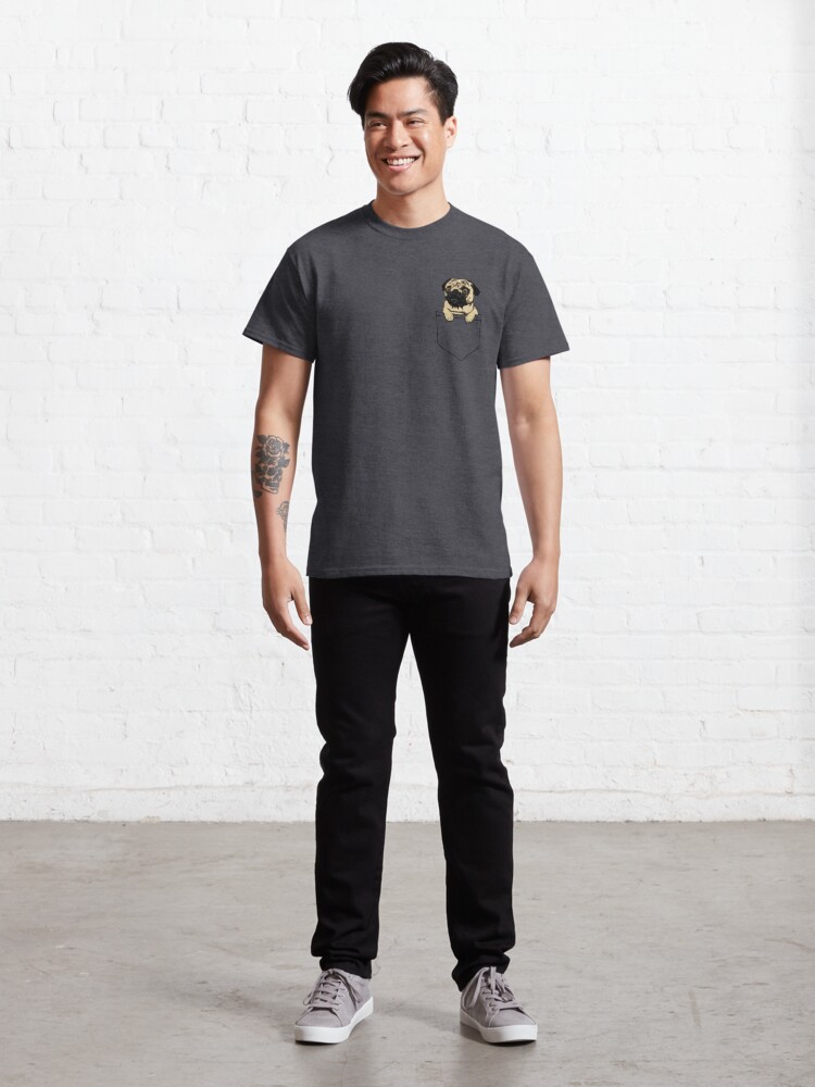 Alternate view of Pocket Pug Classic T-Shirt