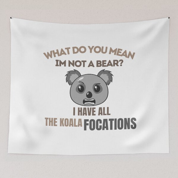 Item preview, angry koala bear t-shirt designed and sold by Magicalair.