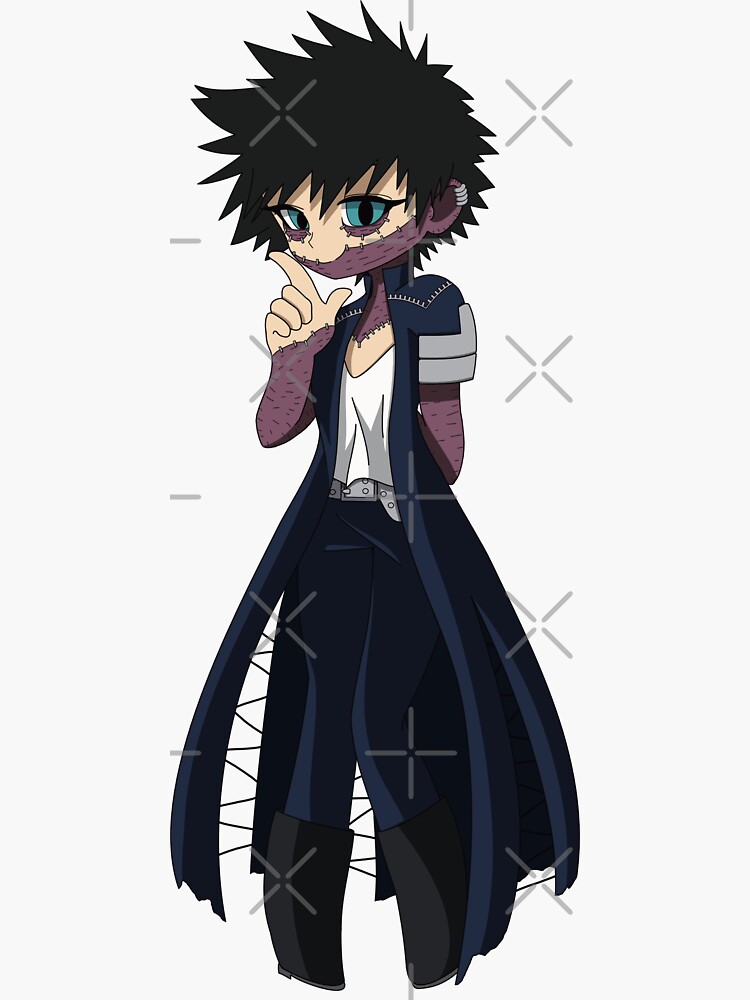 Chibi Dabi Sticker By Appleanne Redbubble 7596