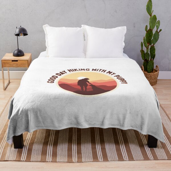 Item preview, hiking with my puppy good day Woman designed and sold by DahabClub.