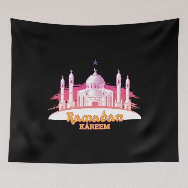 Item preview, Happy Ramadan, Mosque Cute Pink Design, Ramadan Mubarak designed and sold by PROMEN Creativity.
