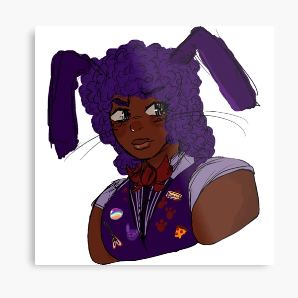 Fnaf 1 Bonnie Art Board Print for Sale by opthedragon