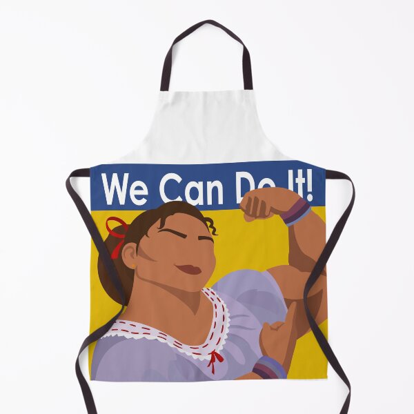 Item preview, We Can Do It! (Luisa) designed and sold by PaprikaPanda.