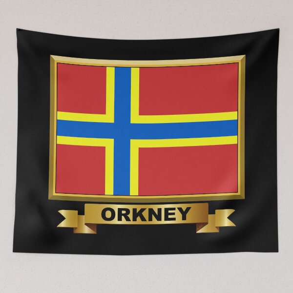 Item preview, ORKNEY Flag Gifts, Masks, Stickers & Products (1) designed and sold by mpodger.