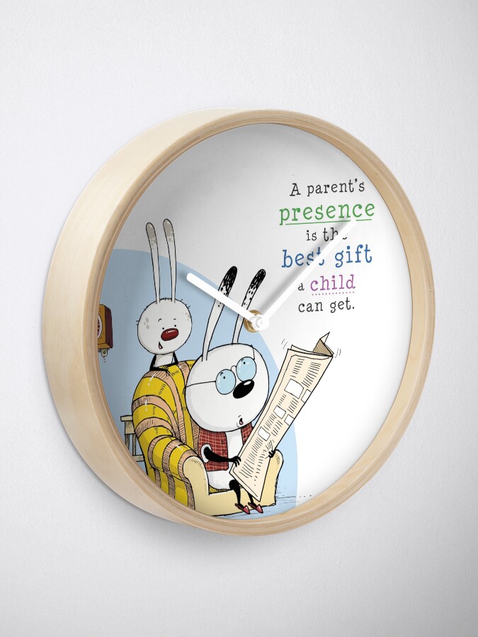 Thumbnail 2 of 4, Clock, Rabbit and Dad designed and sold by ickypen.