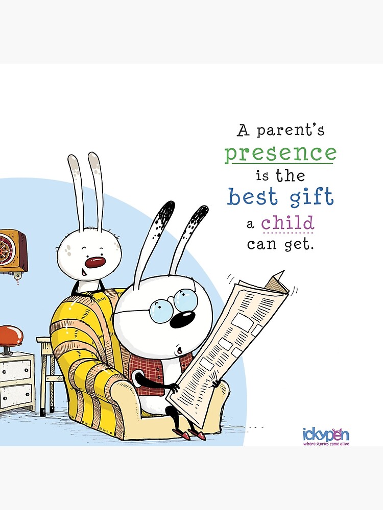 Thumbnail 4 of 4, Clock, Rabbit and Dad designed and sold by ickypen.