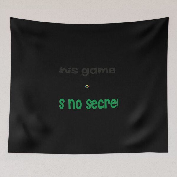 Item preview, This Game Is No Secret Classic T-Shirt designed and sold by lewisnash6.