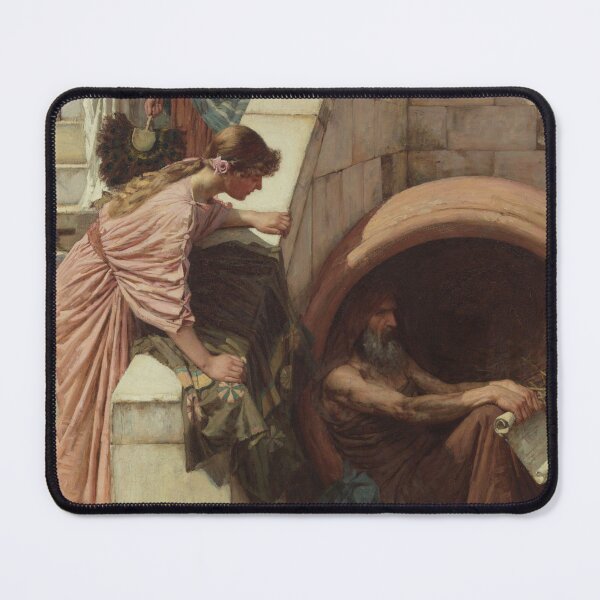 Item preview, Diogenes - John William Waterhouse designed and sold by Diverlier.