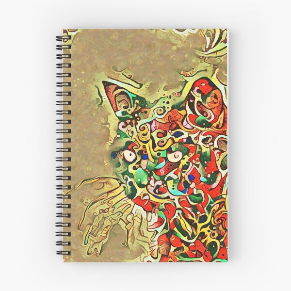 Item preview, Ninja cat hiding in tropical colors designed and sold by blackhalt.