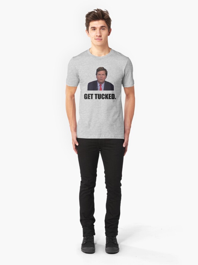 tucker carlson face t shirt