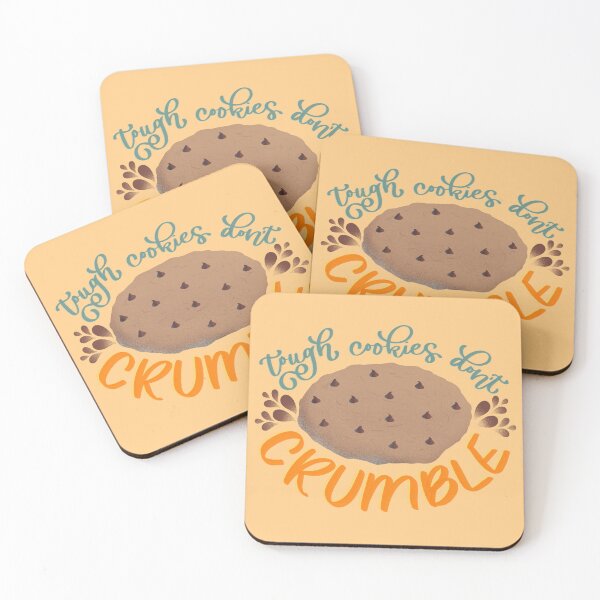 Item preview, Tough Cookies Don’t Crumble designed and sold by kandraletters.