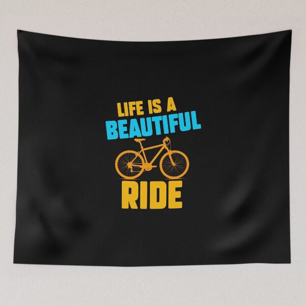 Item preview, Life Is A Beautiful Ride Sticker designed and sold by jacksrome6.