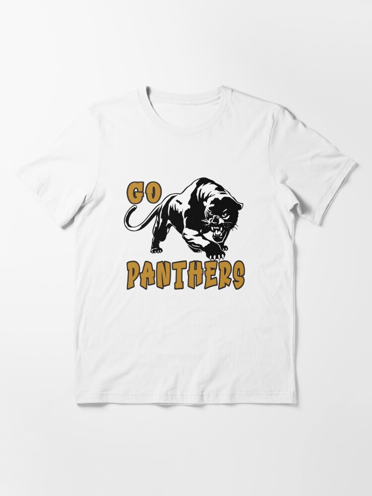 Retro Panthers Mascot, Unisex School Spirit, Panther Sports T-Shirt