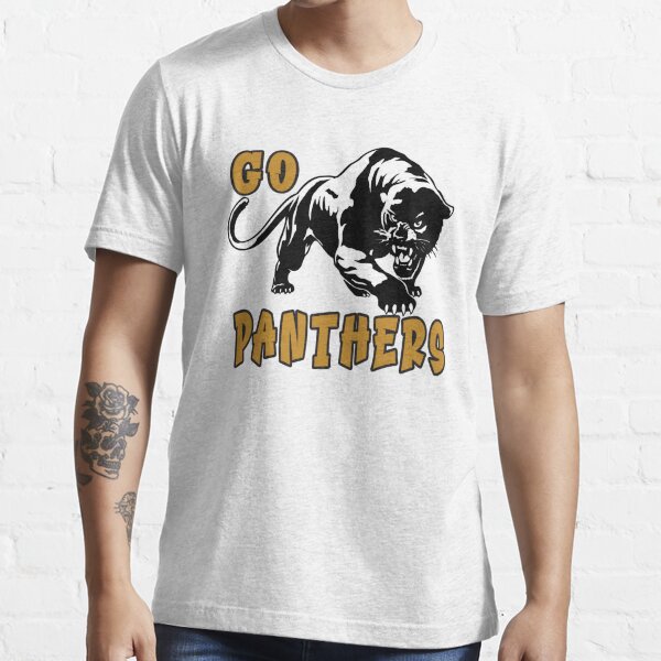 Retro Panthers Mascot, Unisex School Spirit, Panther Sports T-Shirt