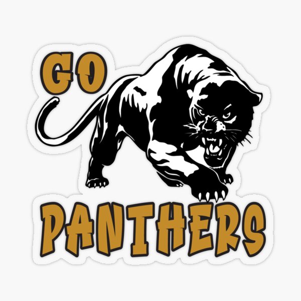 Carolina Panthers Bumper Sticker NEW!! 3 x 11 Inches Free Shipping