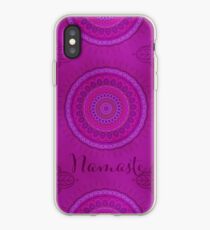 Namaste Mandala Yoga Hindi Symbol iPhone-Hülle & Cover