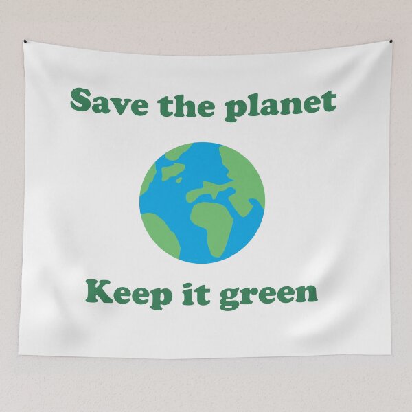 Item preview, Save The Planet Keep It Green  Earth Day designed and sold by Inspirationmotivation.