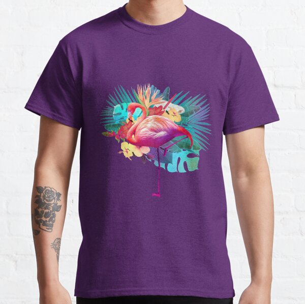 Tropical Flamingo Classic T-Shirt