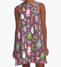Merry Christmas A-Line Dress