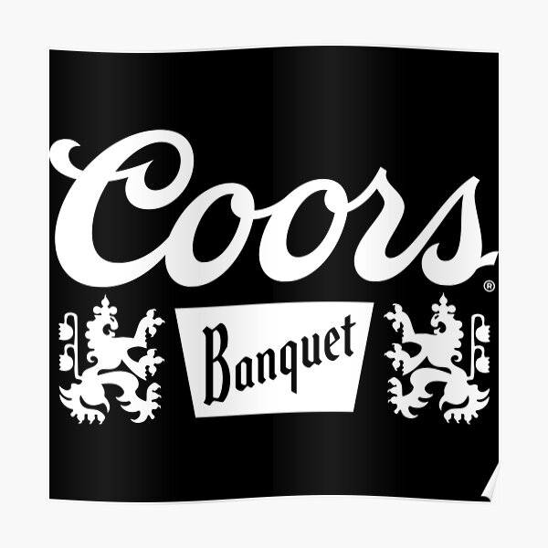 "Coors Banquet" Poster for Sale by Simmalaiv Redbubble