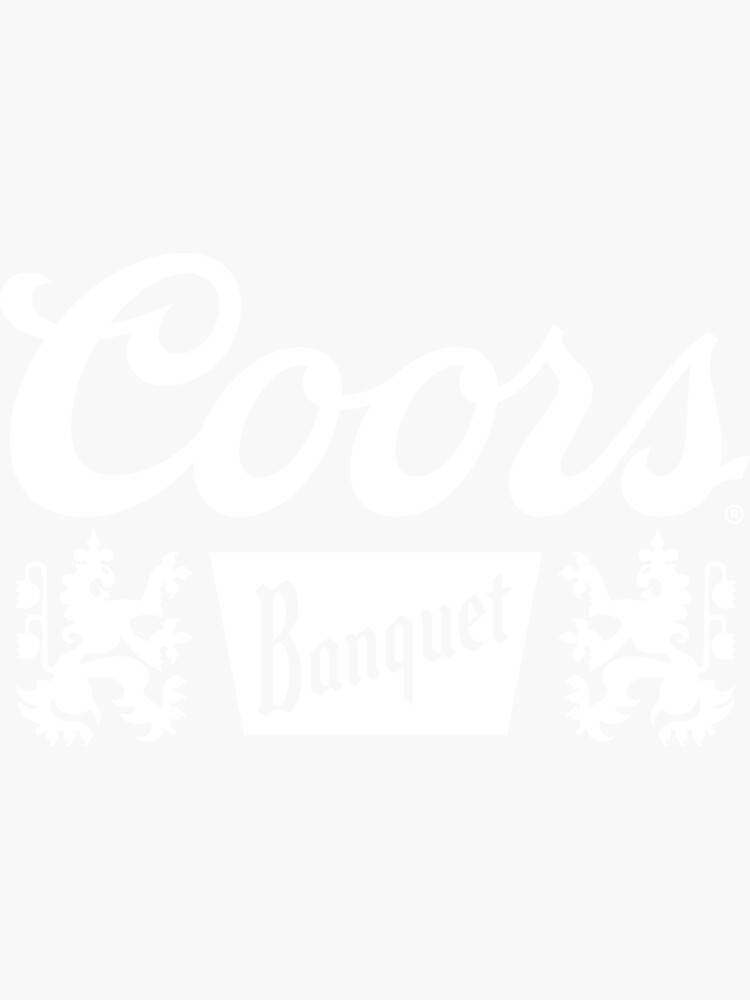 "Coors Banquet" Sticker for Sale by Simmalaiv Redbubble